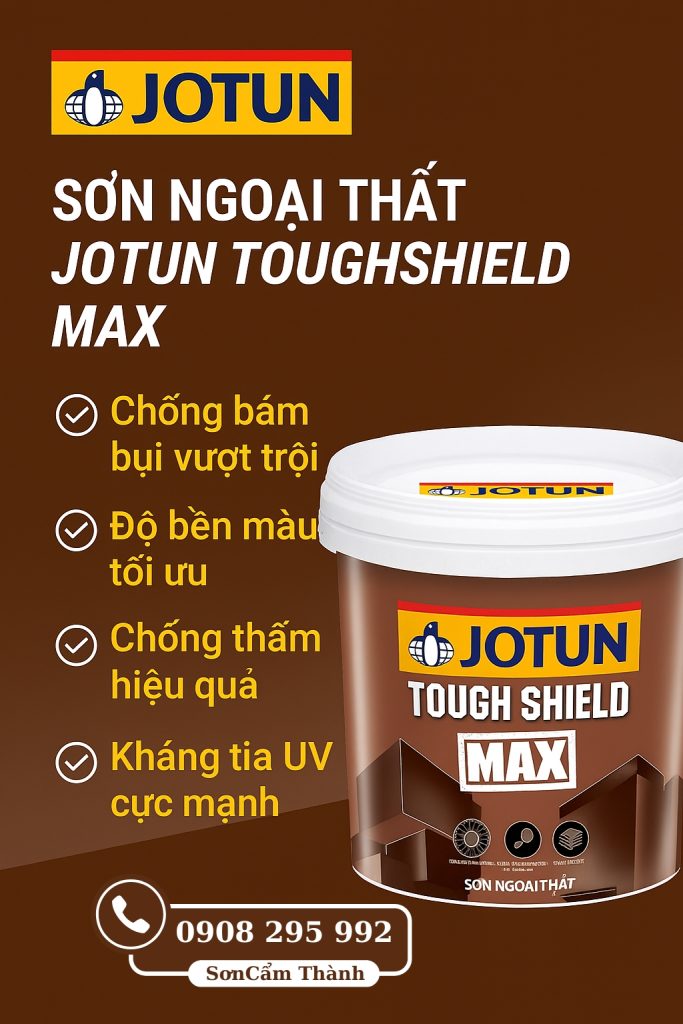Sơn ngoại thất Jotun Tough Shield Max-17L