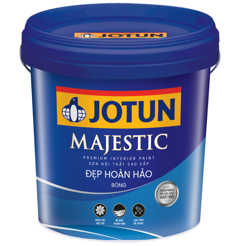 Sơn Jotun Nội Thất Majestic Đẹp Hoàn Hảo Bóng – Lựa Chọn Cao Cấp Cho Ngôi Nhà Tại Quảng Ngãi