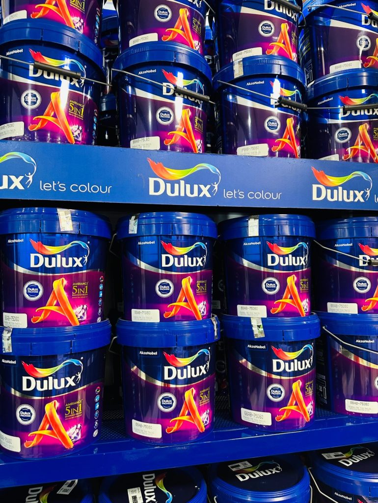 Sơn nội thất Dulux Ambiance 5in1 Diamond Glow Siêu Bóng-15L