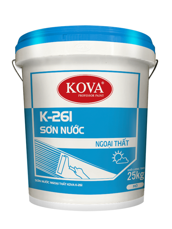 Sơn Nước Ngoại Thất KOVA K-261 Thùng 16L