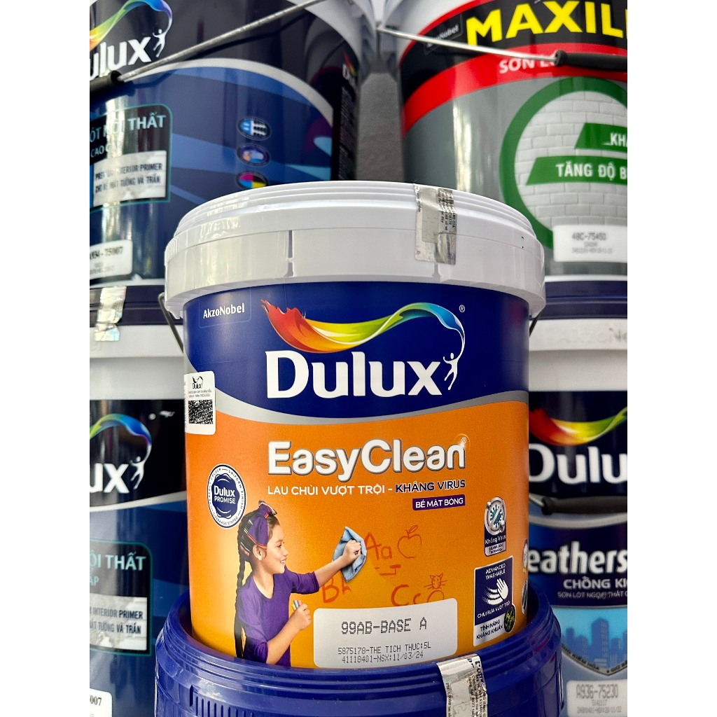 Sơn Dulux dễ lau chùi bóng tại Quảng Ngãi