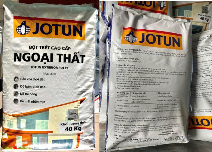 BỘT TRÉT TƯỜNG JOTUN NGOẠI THẤT