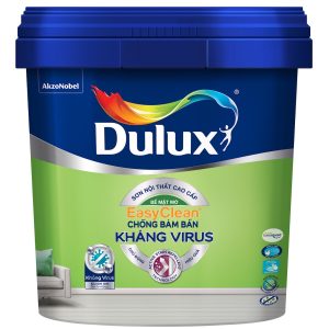 Sơn Dulux EasyClean Chống Bám Bẩn Kháng Virus – Bề Mặt Mờ