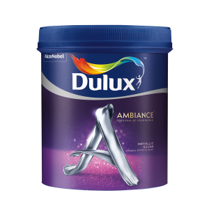 Sơn Dulux Ambiance Metallic Silver - Hiệu ứng bạc ánh kim