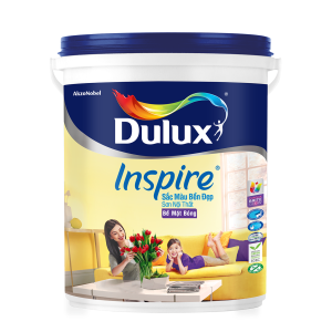 Sơn Dulux Inspire Nội Thất Sắc Màu Bền Đẹp Bề Mặt Bóng-15L