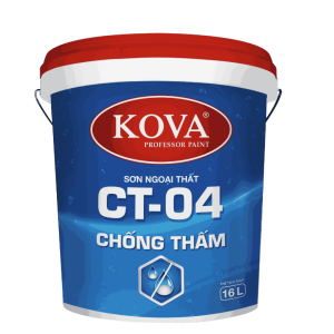 SƠN NGOẠI THẤT CAO CẤP KOVA CT-04 CHỐNG THẤM