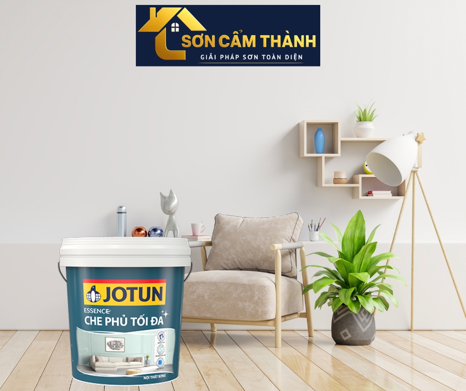 Sơn Jotun Essence Che Phủ Tối Đa Bóng