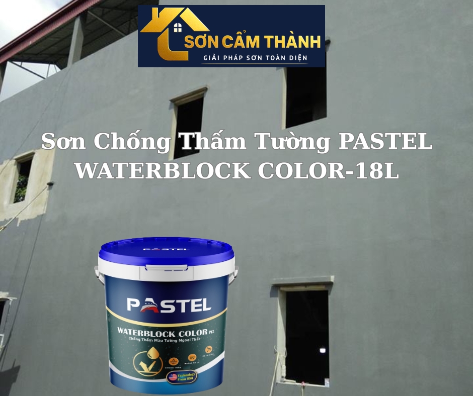 Sơn Chống Thấm Tường PASTEL WATERBLOCK COLOR