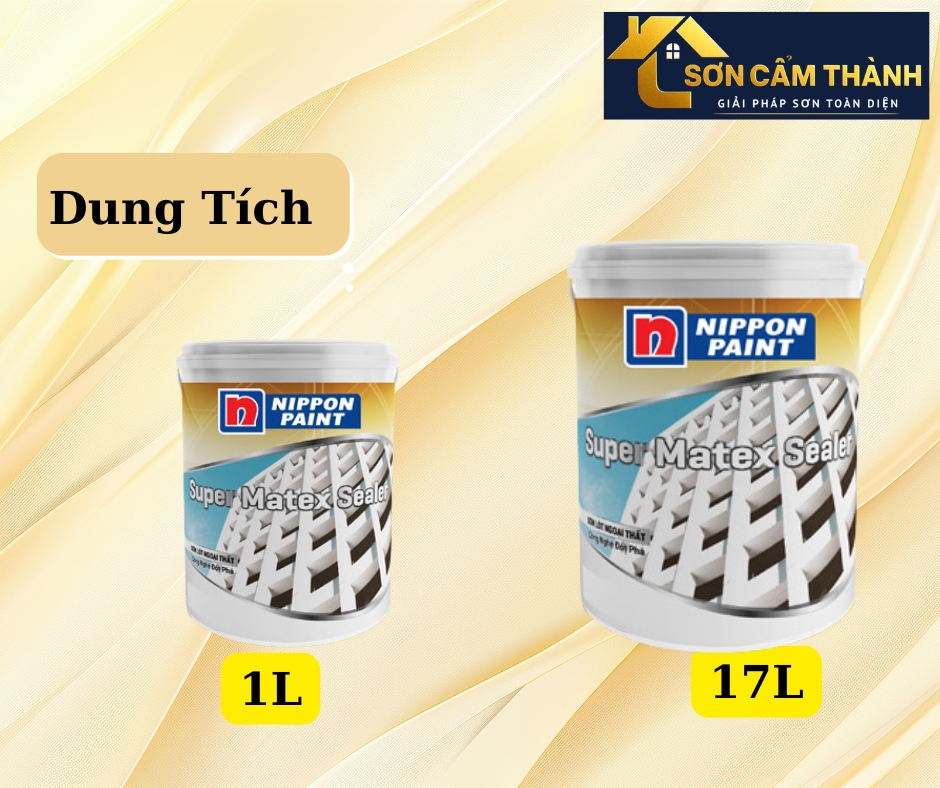 Sơn Lót Chống Kiềm Ngoại Thất Nippon Super Matex Sealer