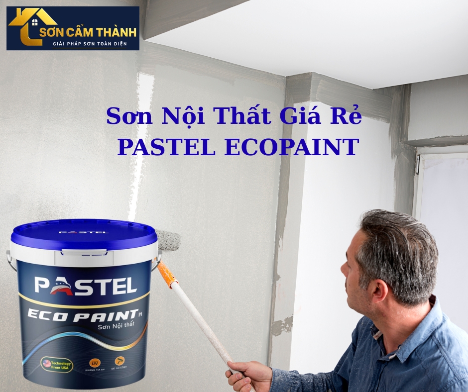 Sơn Nội Thất Giá Rẻ PASTEL ECOPAINT 18L
