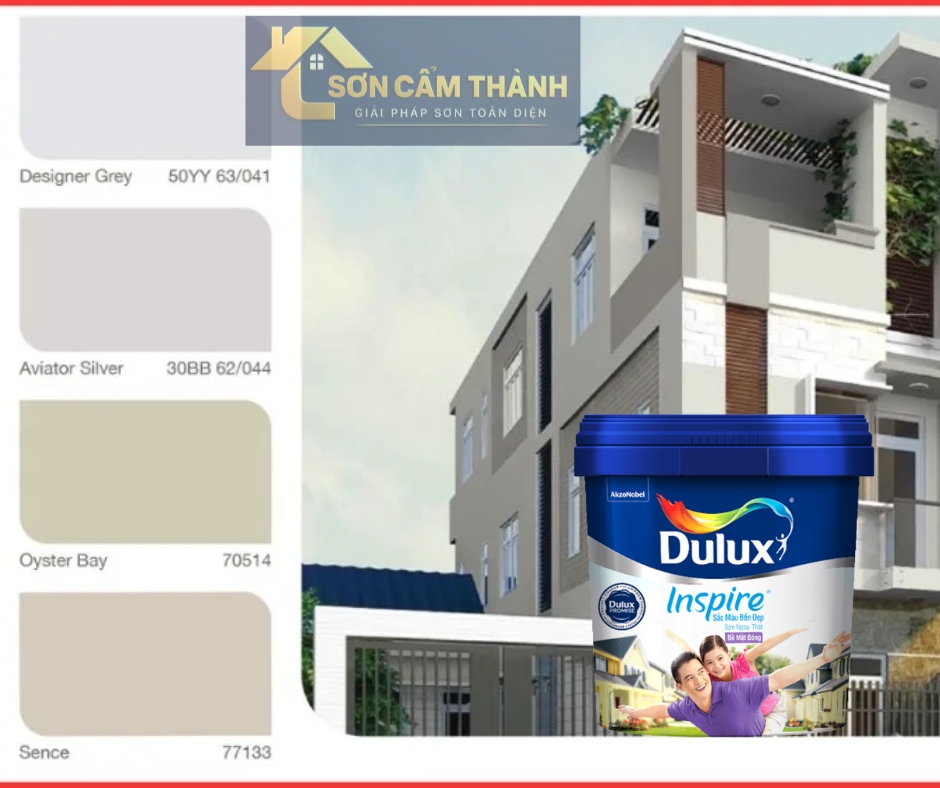 Sơn Dulux Inspire Bề Mặt Bóng 79AB – Giải Pháp Hoàn Hảo Cho Ngoại Thất Tại Quảng Ngãi