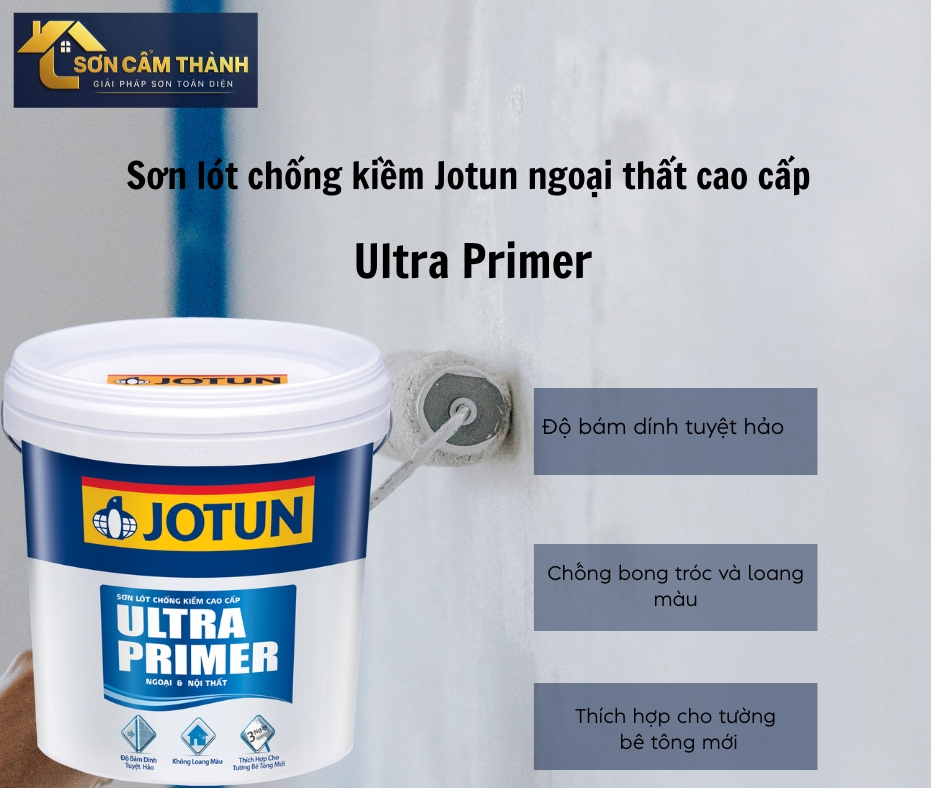 Sơn lót chống kiềm Jotun ngoại thất cao cấp Ultra Primer