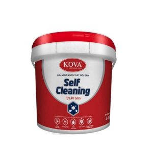 Sơn Ngoại Thất Tự Làm Sạch Siêu Cao Cấp KOVA NANO Self-Cleaning-16L