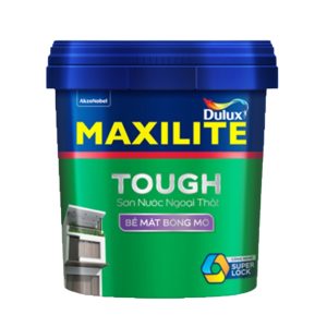 Sơn nước ngoài trời MAXILITE TOUGH Bề mặt Bóng mờ 28CB-15L