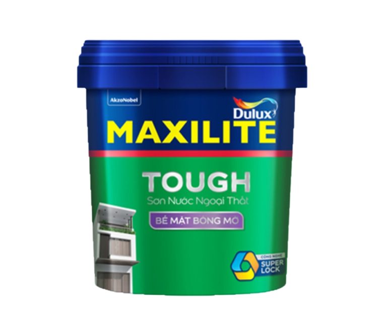 Sơn nước ngoài trời MAXILITE TOUGH Bề mặt Bóng mờ 28CB-15L