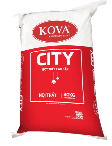 BỘT TRÉT TƯỜNG NỘI THẤT KOVA CITY 