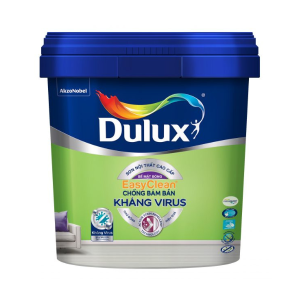 Sơn nội thất Dulux Easy clean Chống Bám Bẩn Kháng Virus Bóng E017B- 15L