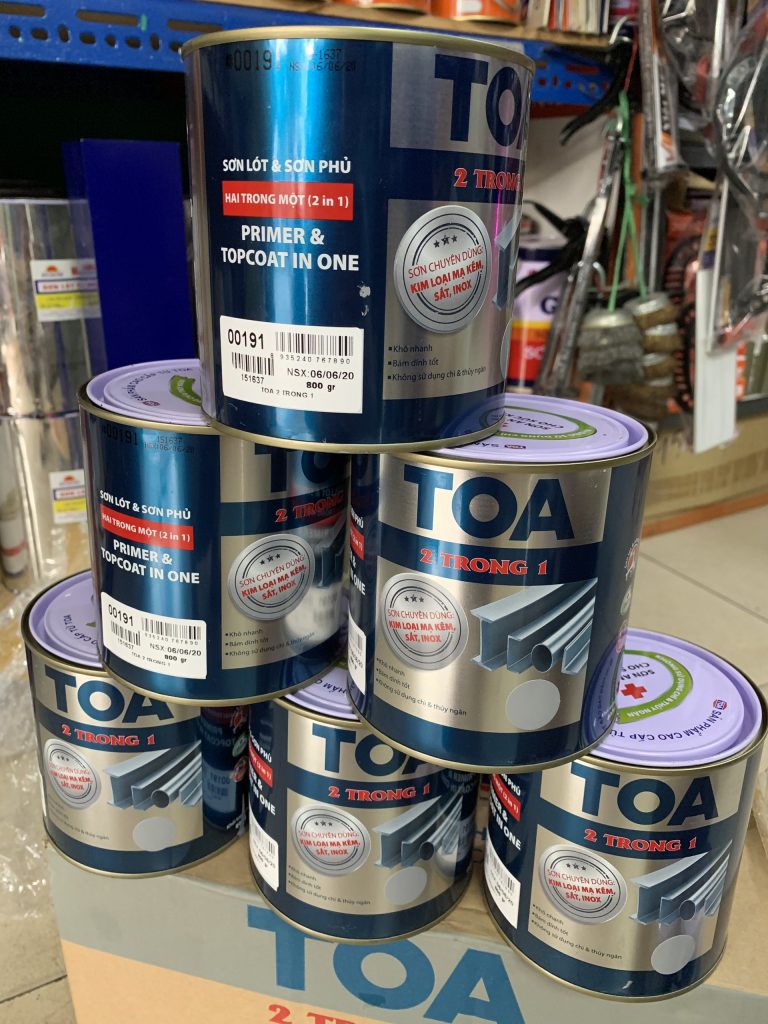 SƠN SẮT, KẼM TOA 2IN1-3L