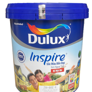 Sơn Ngoại Thất Dulux Inspire  Sắc Màu Bền Đẹp Bề Mặt Mờ Z98 -15L