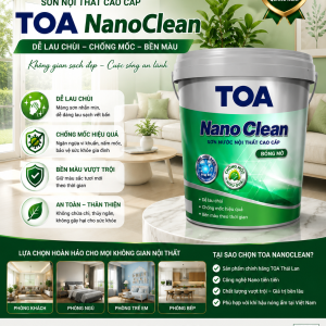 Sơn Nội Thất Toa Nanoclean -15L ( SƠN CAO CẤP)