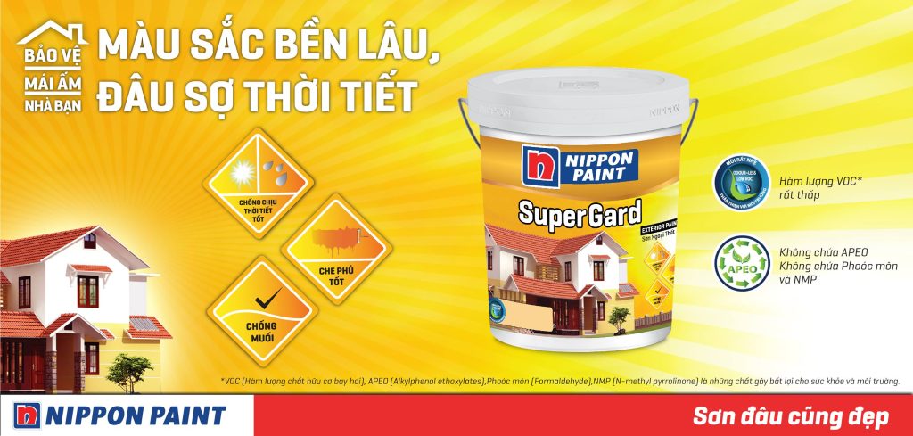 Sơn Ngoại Thất Nippon Supergard