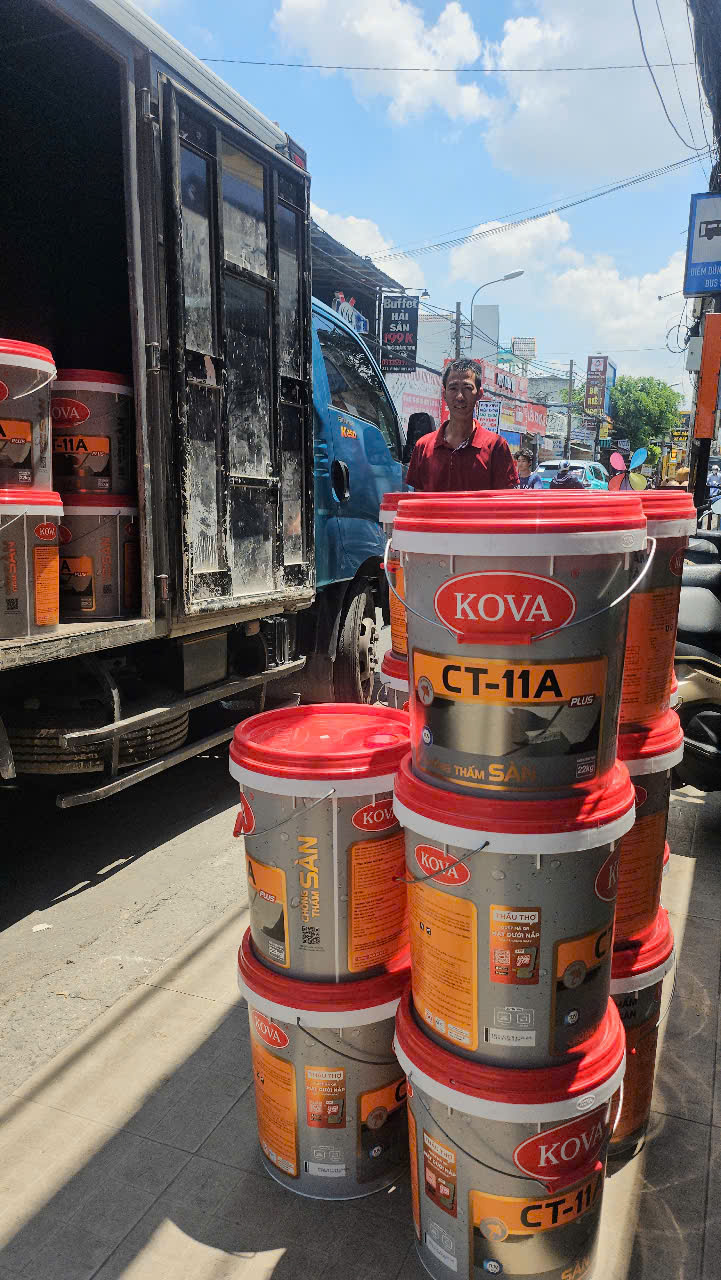 KOVA CT-11A Plus - Chống thấm sàn cao cấp - Thùng 22KG