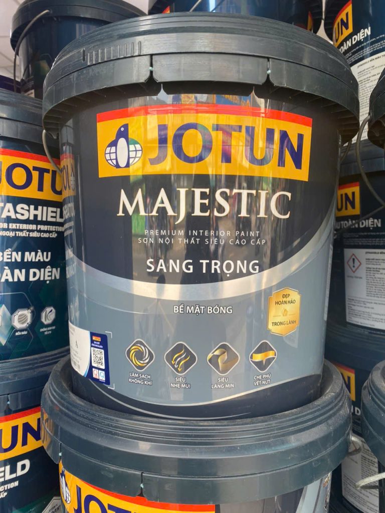 Sơn Jotun nội thất Majestic Bóng Sang Trọng – 15L