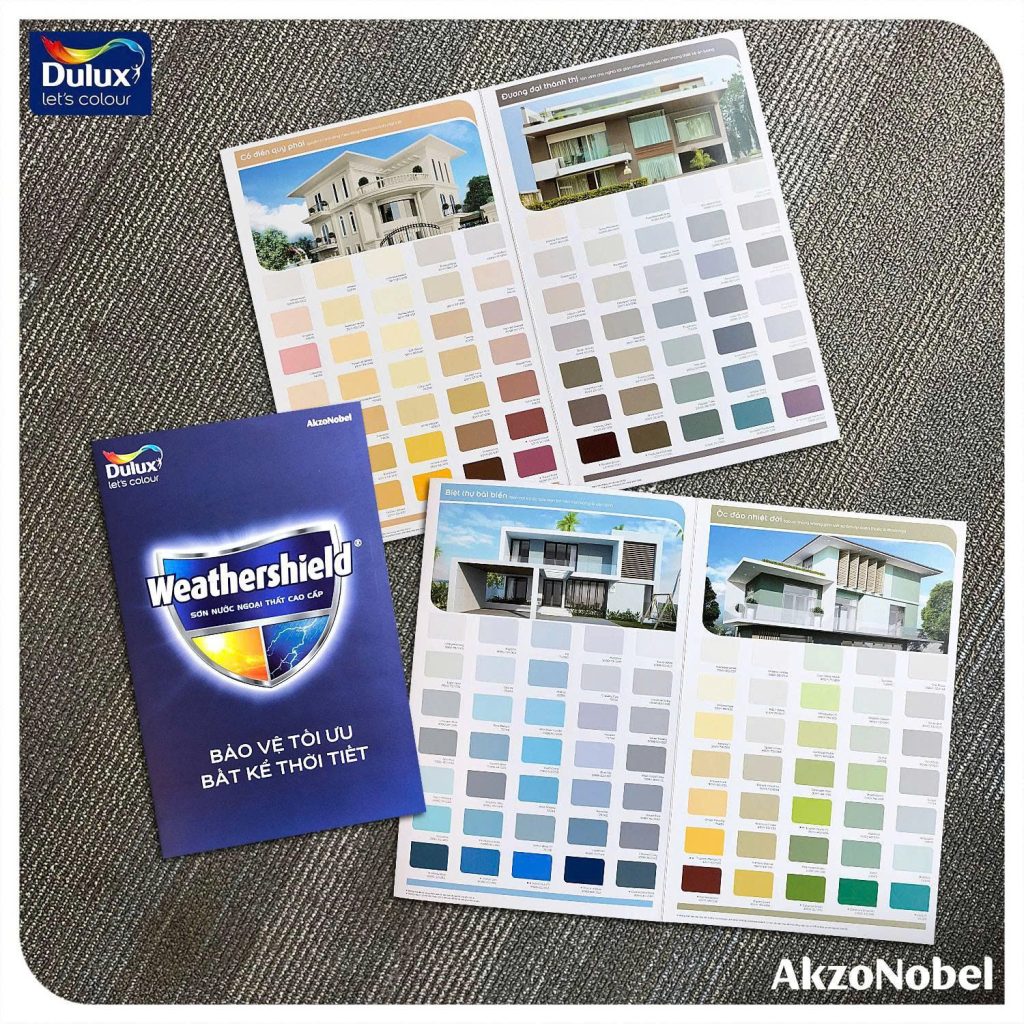 Bảng Màu Dulux Nội Thất - Ngoại Thất Mới Nhất 2025