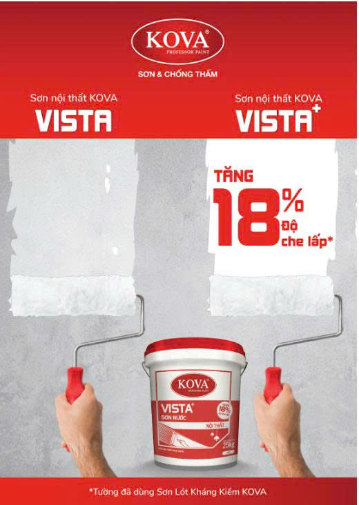 Sơn nội thất KOVA VISTA+