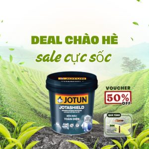 Sơn ngoại thất Jotun Jotashield BỀN MÀU TOÀN DIỆN-15L