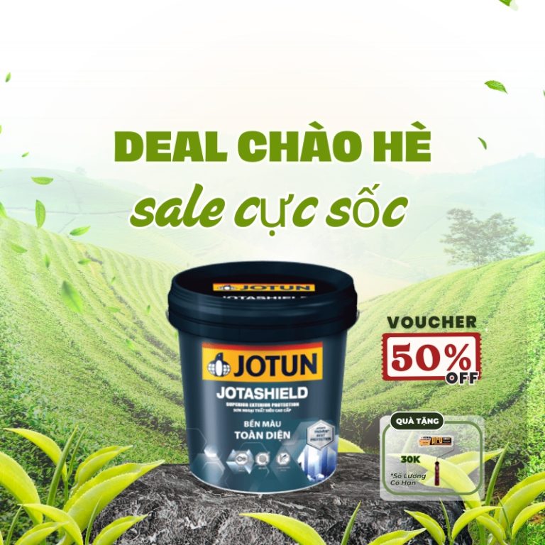 Sơn ngoại thất Jotun Jotashield BỀN MÀU TOÀN DIỆN-15L