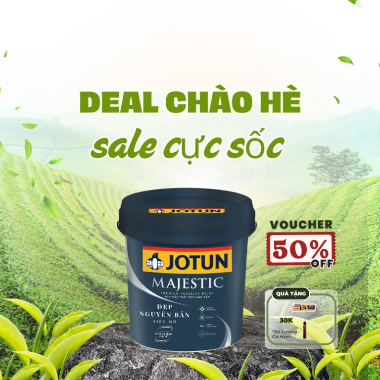 Sơn Nội Thất Jotun Majestic Đẹp Nguyên Bản-15L