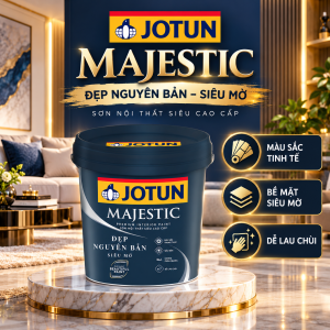 Sơn Nội Thất Jotun Majestic Đẹp Nguyên Bản-15L