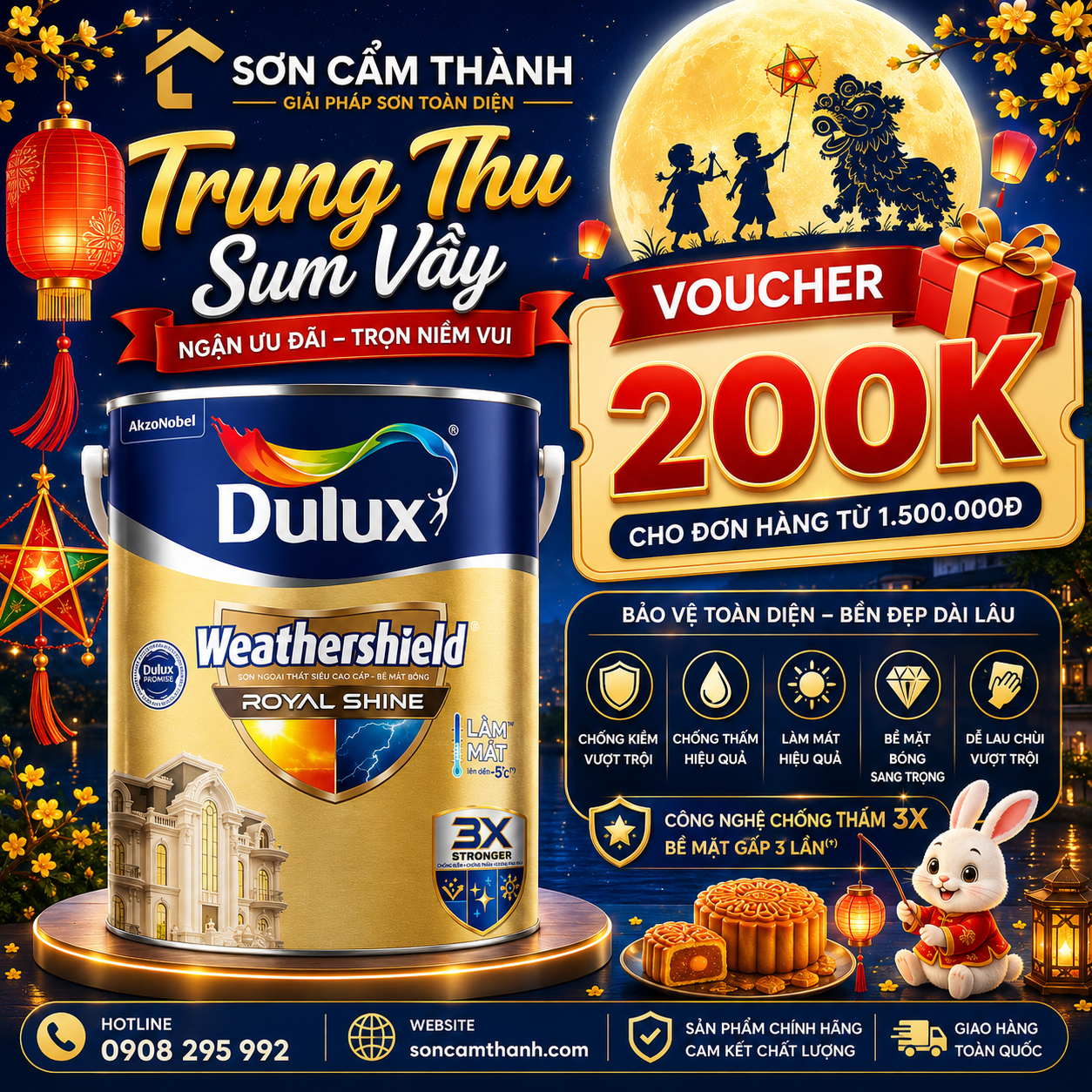 sơn dulux ngoai that
