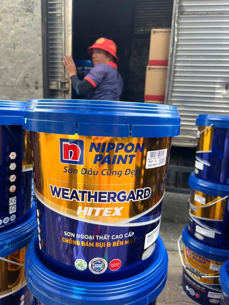 SƠN NGOẠI THẤT NIPPON WEATHERGARD HITEX- 15L