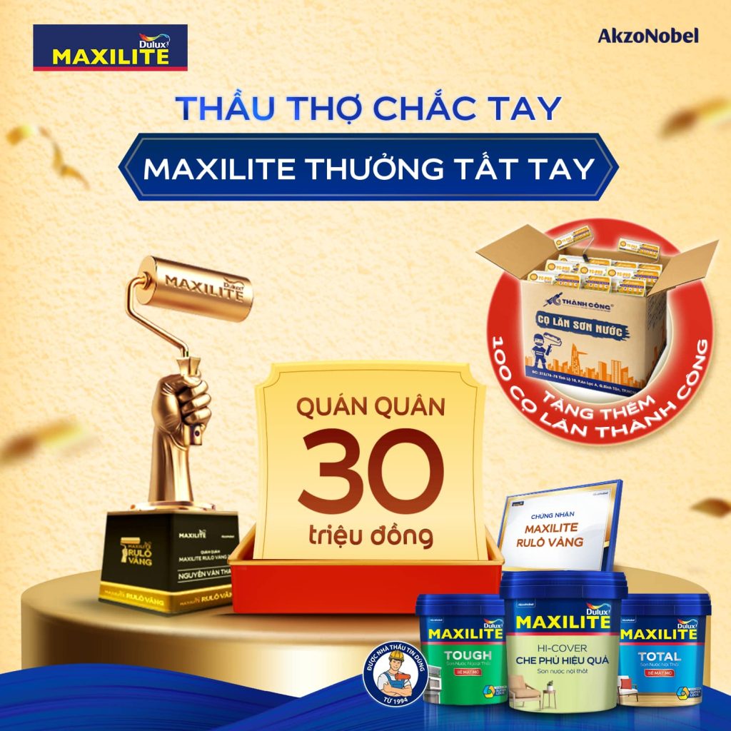 Đại lý sơn Maxilite chính hãng tại Quảng Ngãi