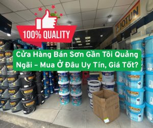 Cửa Hàng Bán Sơn Gần Tôi Quảng Ngãi – Mua Ở Đâu Uy Tín, Giá Tốt?