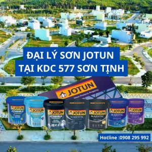 Đại lý sơn Jotun chính hãng khu dân cư 577 Sơn Tịnh Quảng Ngãi