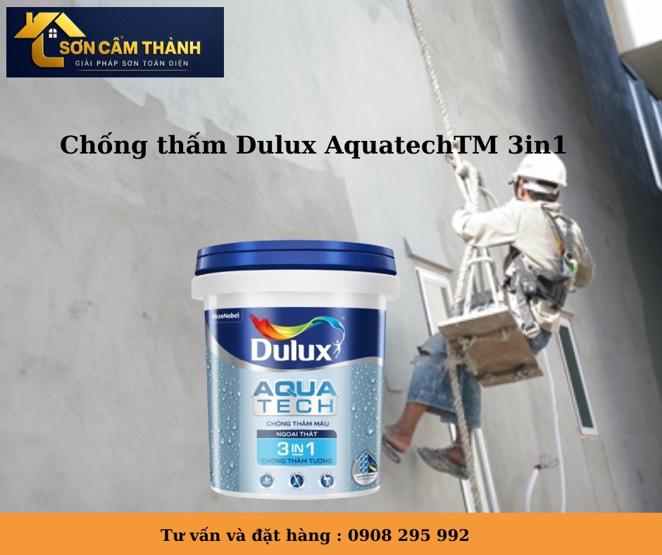 Chống thấm Dulux AquatechTM 3in1-20Kg