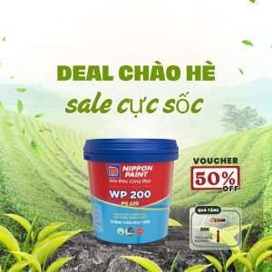 Sơn chống thấm Nippon WP 200 Plus-20kg