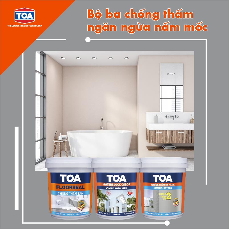 Chống Thấm Sàn TOA Floorseal-20kg