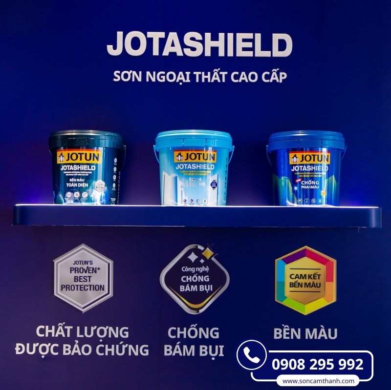 Sơn Jotun Jotashield bền màu

