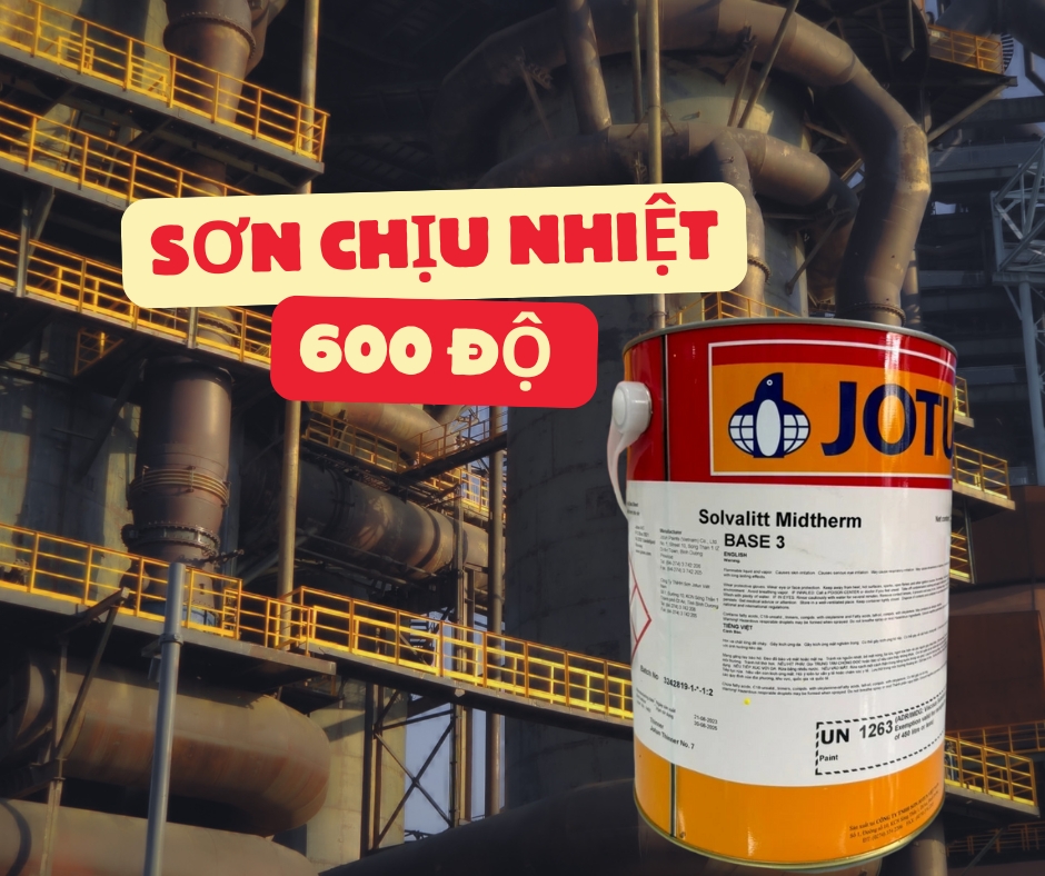 Sơn Chịu Nhiệt 600 Độ Jotun Solvalitt-