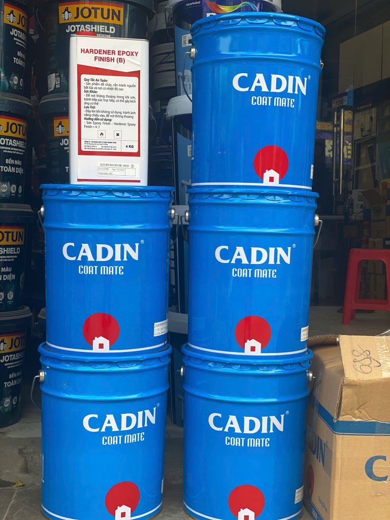 SƠN EPOXY CADIN A213 (SƠN PHỦ BÊ TÔNG, KIM LOẠI)