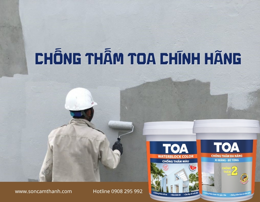Top 3 Loại Sơn Chống Thấm TOA Tốt Nhất Cho Khí Hậu Quảng Ngãi – Chống Thấm Tuyệt Đối