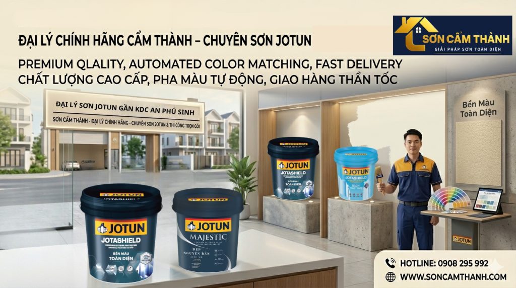 ĐẠI LÝ SƠN JOTUN GẦN KDC AN PHÚ SINH QUẢNG NGÃI – CHÍNH HÃNG, GIÁ SỈ TẠI KHO