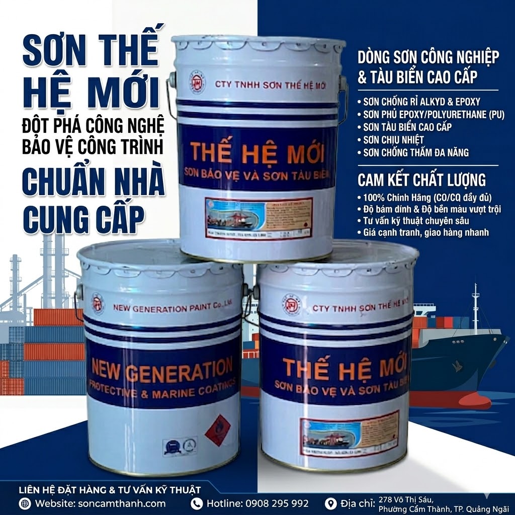 SƠN THẾ HỆ MỚI GIÁ SỈ TẠI QUẢNG NGÃI