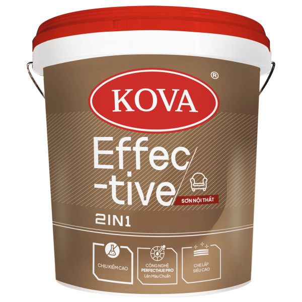 Sơn Nội Thất KOVA Effective 2IN1